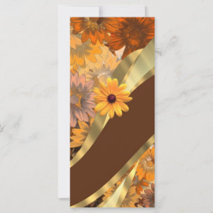 Pretty autumn floral pattern