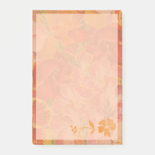 Pretty Autumn Floral Post-it Notes