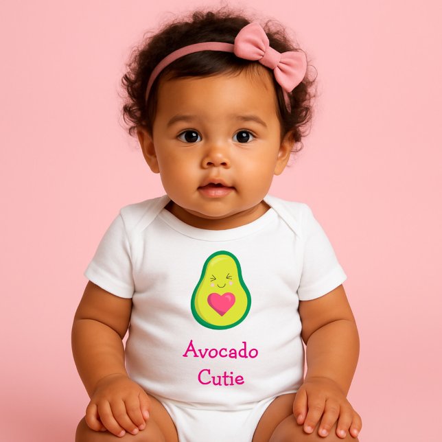 Pretty Avocado Cutie Baby Bodysuit (Creator Uploaded)