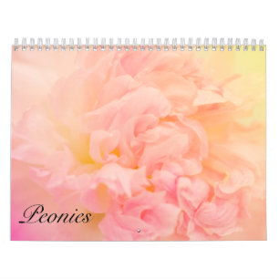 Pretty Awesome Peonies Calendar