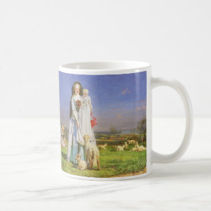 Pretty Baa Lambs by Ford Madox Brown Coffee Mug