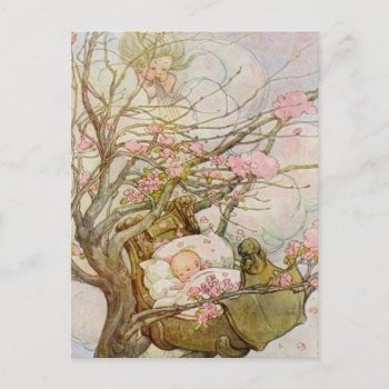 Pretty Baby Girl Postcard by pinkpassions at Zazzle