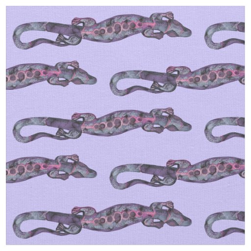 Pretty BALI LIZARD Design lilac + your ideas Fabric