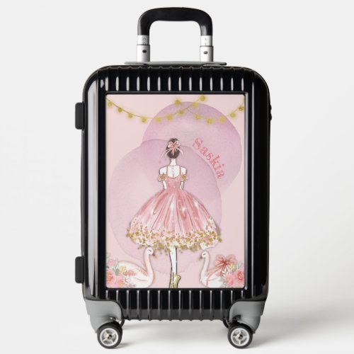 Pretty Ballerina Carry On Luggage