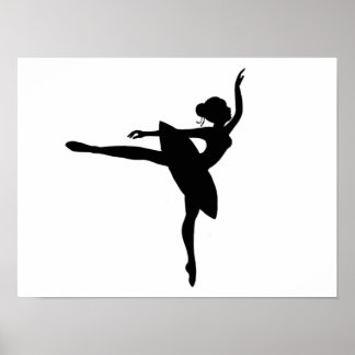 Pretty Ballerina print