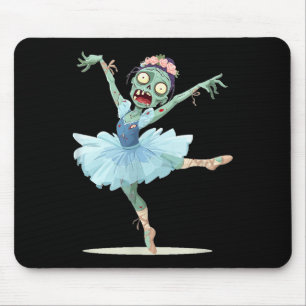 Pretty Ballerina Zombie Costume Mouse Pad