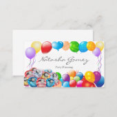 Pretty Balloon, Party Planner - Business Card (Front/Back)