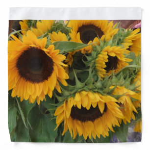 Pretty Bandana - Summer Sunflowers