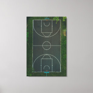 Pretty Basketball Canvas Print