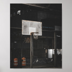 Pretty Basketball Design Poster