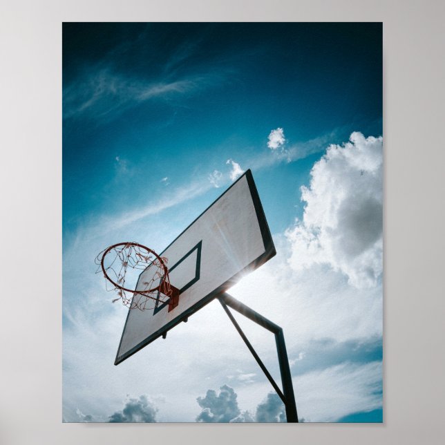 Pretty Basketball Poster (Front)