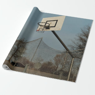 Pretty Basketball Wrapping Paper