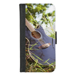 Pretty Bass Guitar iPhone 8/7 Wallet Case