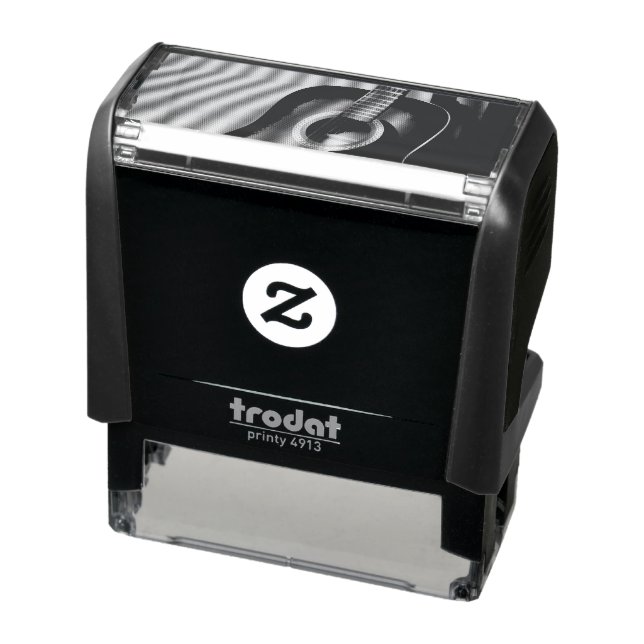 Pretty Bass Guitar Self-inking Stamp (Product)
