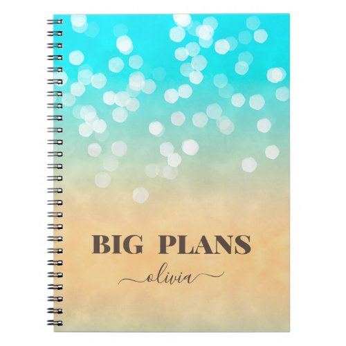 Pretty Beach Bokeh Notebook