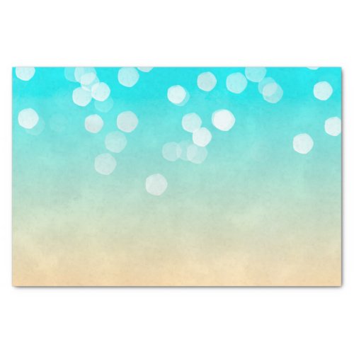 Pretty Beach Bokeh Tissue Paper