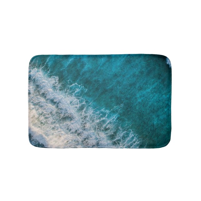 Pretty Beach Landscape Bath Mat (Front)