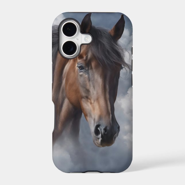 Pretty Beautiful Horse  Case-Mate iPhone Case (Back)