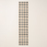 Pretty Beige Plaid Tartan Scarf<br><div class="desc">Pretty Beige Plaid Tartan Scarf</div>