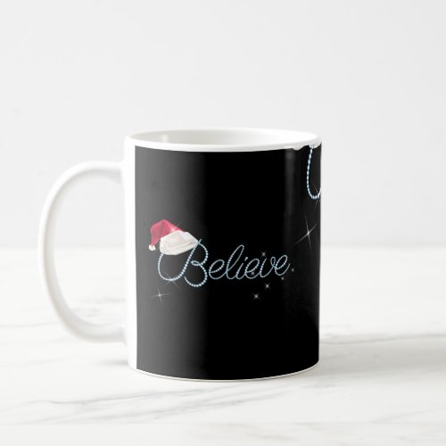 Pretty Believe With Santa Coffee Mug