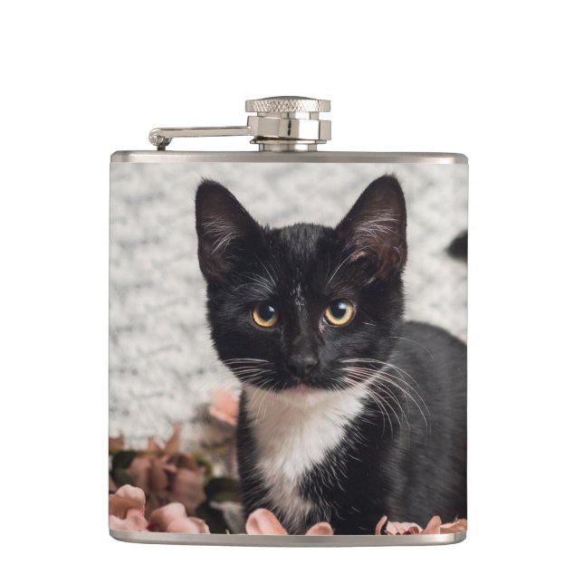 Pretty Bella Rose Flask (Front)