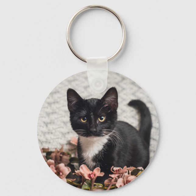 Pretty Bella Rose Keychain (Front)