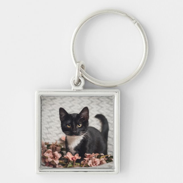 Pretty Bella Rose Keychain (Front)
