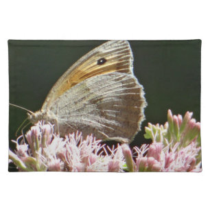 Pretty big butterfly cloth placemat