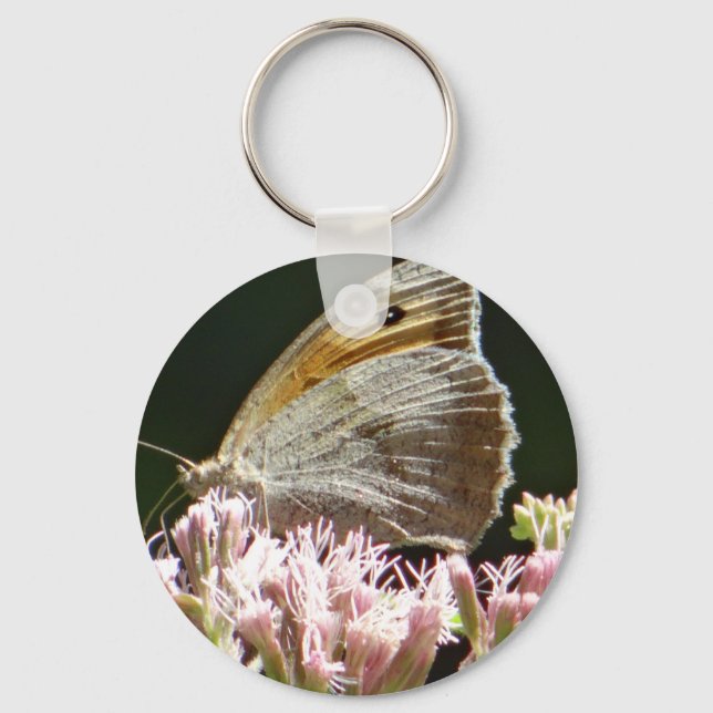 Pretty big butterfly  keychain (Front)