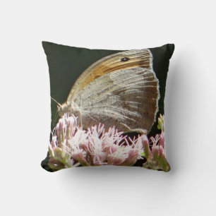 Pretty big butterfly throw pillow