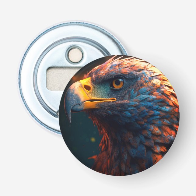 Pretty Bird Bottle Opener (Front)