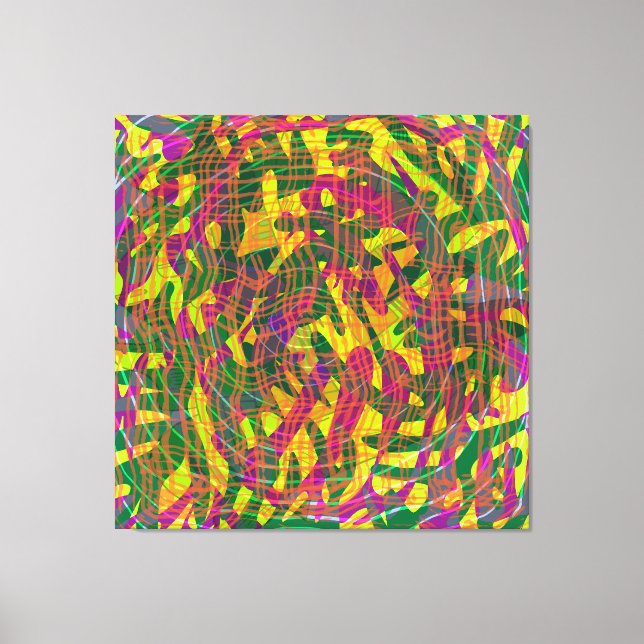 Pretty Bird Canvas Print (Front)