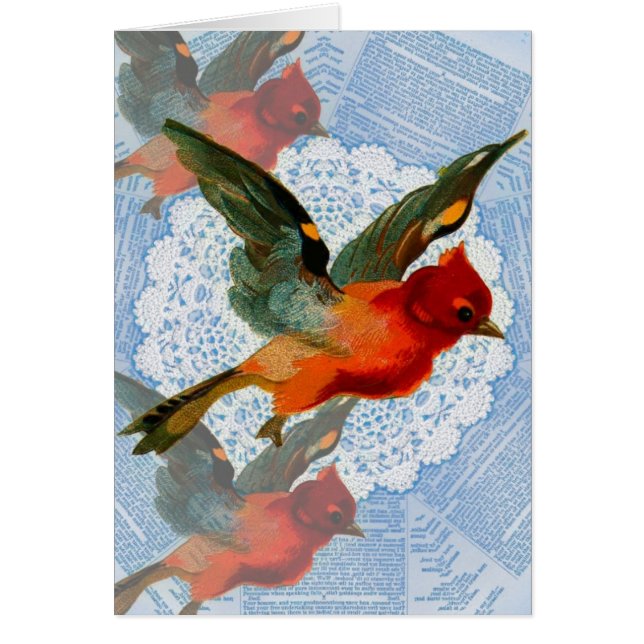 Pretty Birdie Cards (Front)