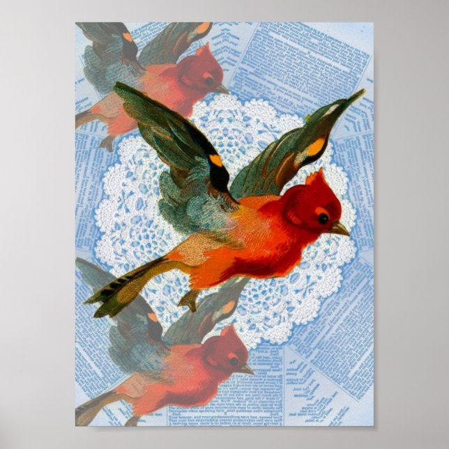 Pretty Birdie Poster (Front)