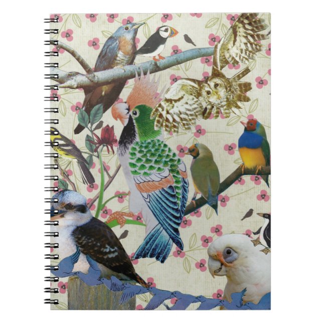 Pretty Birdies Notebook (Front)