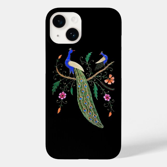 Pretty Birds And Flowers Case-Mate iPhone Case (Back)