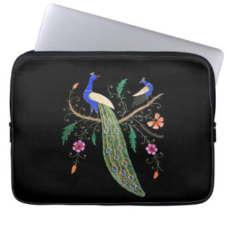 Pretty Birds And Flowers Laptop Sleeve