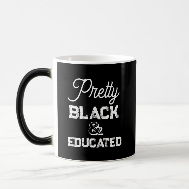 Pretty Black & Educated Color Morph Mug (Left)