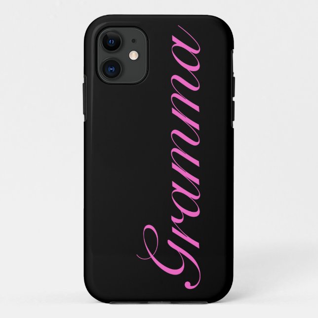 Pretty black gramma iphone case (Back)