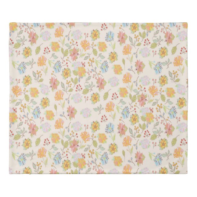 Pretty Bloomies Duvet (Back)