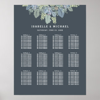 wedding seating chart