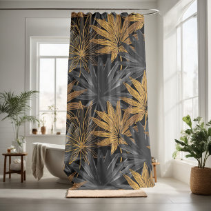 Pretty blossom floral decorative eye-catching shower curtain