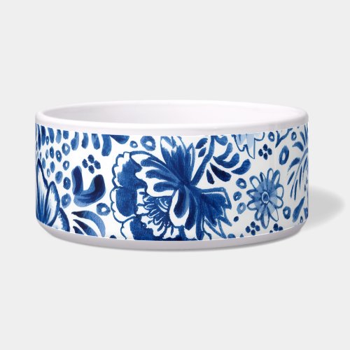 Pretty Blue and White Design Bowl