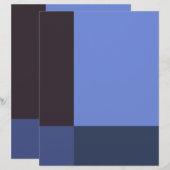 Pretty Blue Blocks (Front/Back)