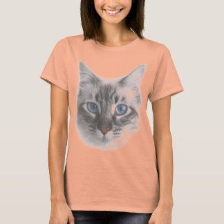 Pretty Blue Eyed Kitty T-Shirt