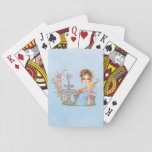 Pretty Blue Faery Pixel Art Playing Cards