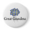 Pretty Blue Flower Great Grandma T-shirt