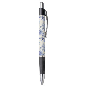 Pretty Blue Flowers Pen