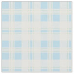 Pretty Blue, Green, White Plaid Rosy Posy Fabric