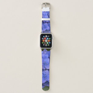 Pretty Blue Hydrangea Apple Watch Band